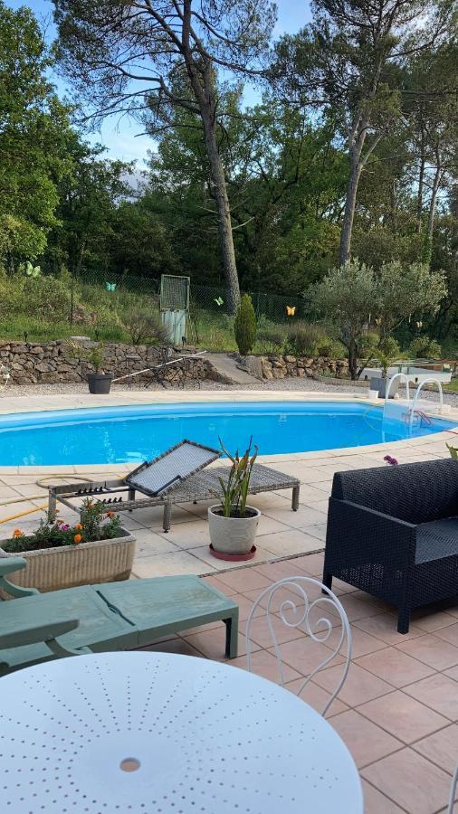Au Havre De Paix Apartment Gareoult Bagian luar foto